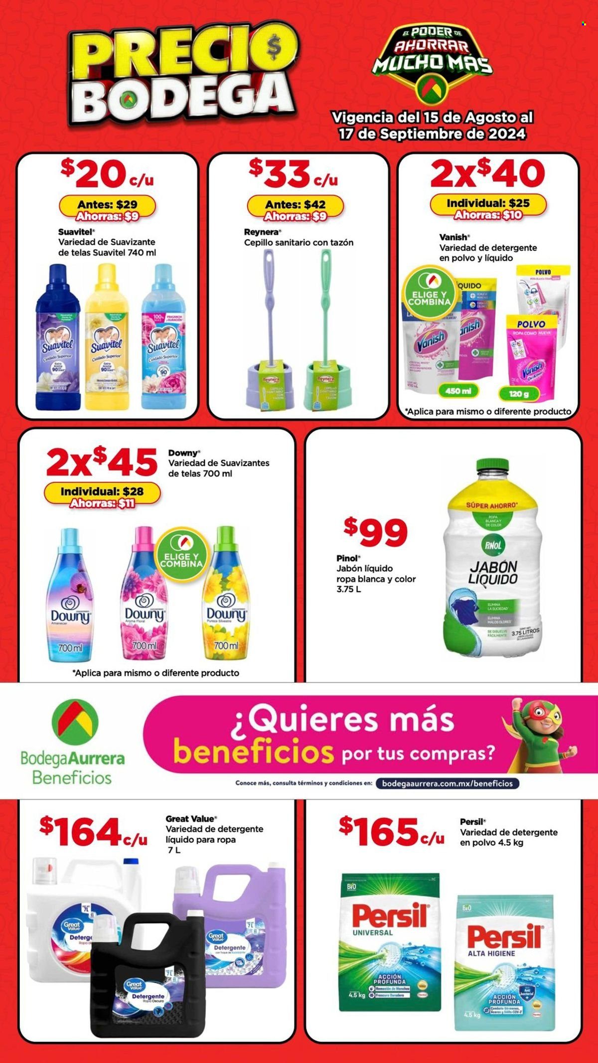 Catálogo Bodega Aurrerá - 15.8.2024 - 17.9.2024. Página 6