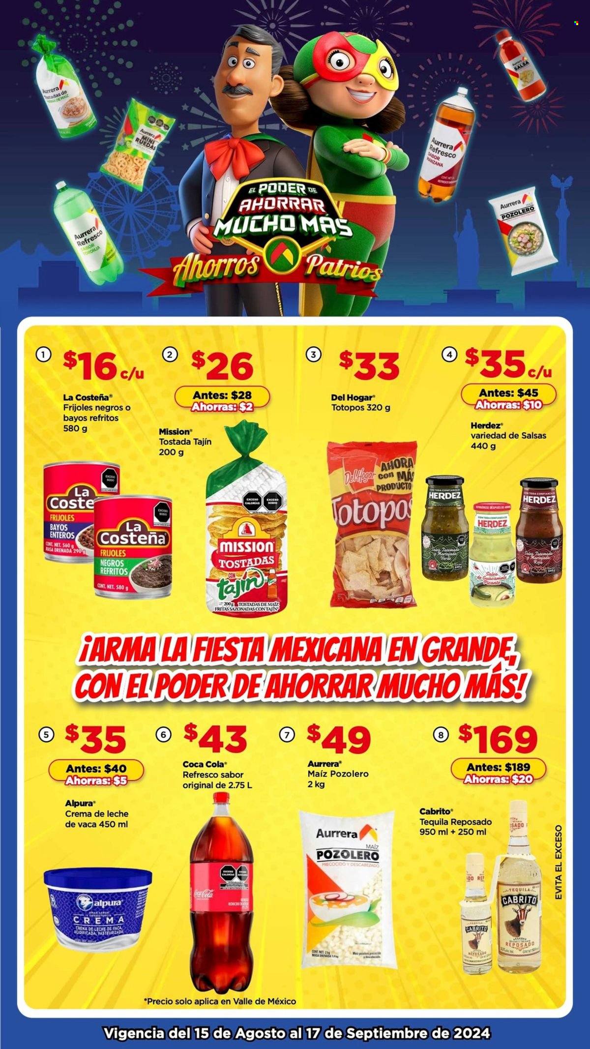 Catálogo Bodega Aurrerá - 15.8.2024 - 17.9.2024. Página 1