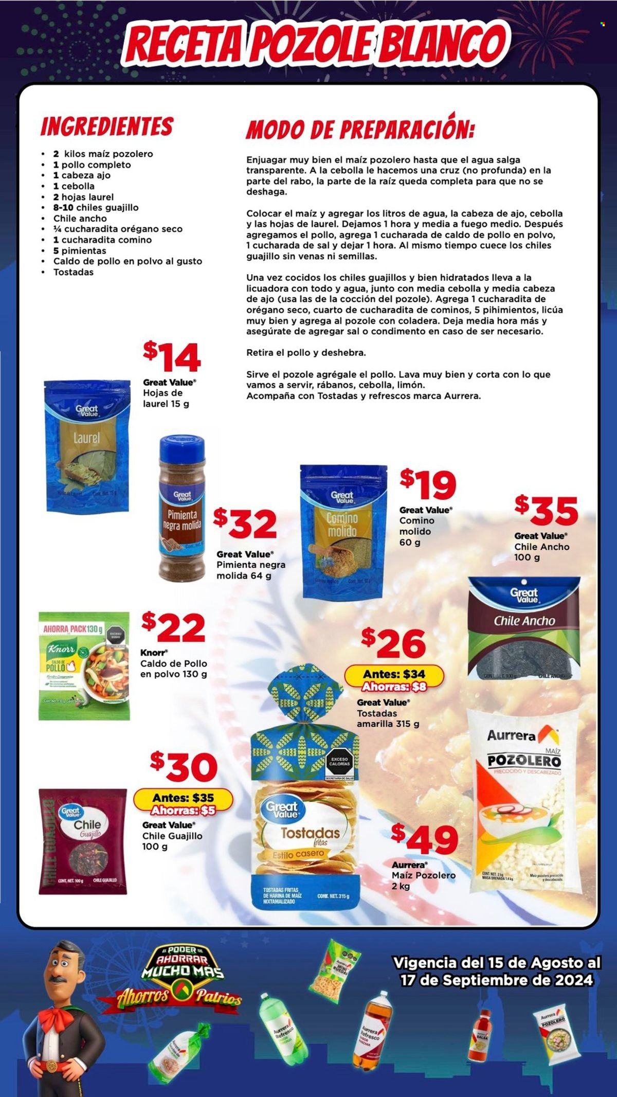 Catálogo Bodega Aurrerá - 15.8.2024 - 17.9.2024. Página 7