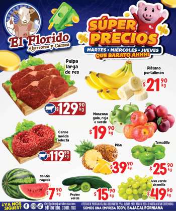 Folleto actual El Florido - 23.8.2024 - 29.8.2024.
