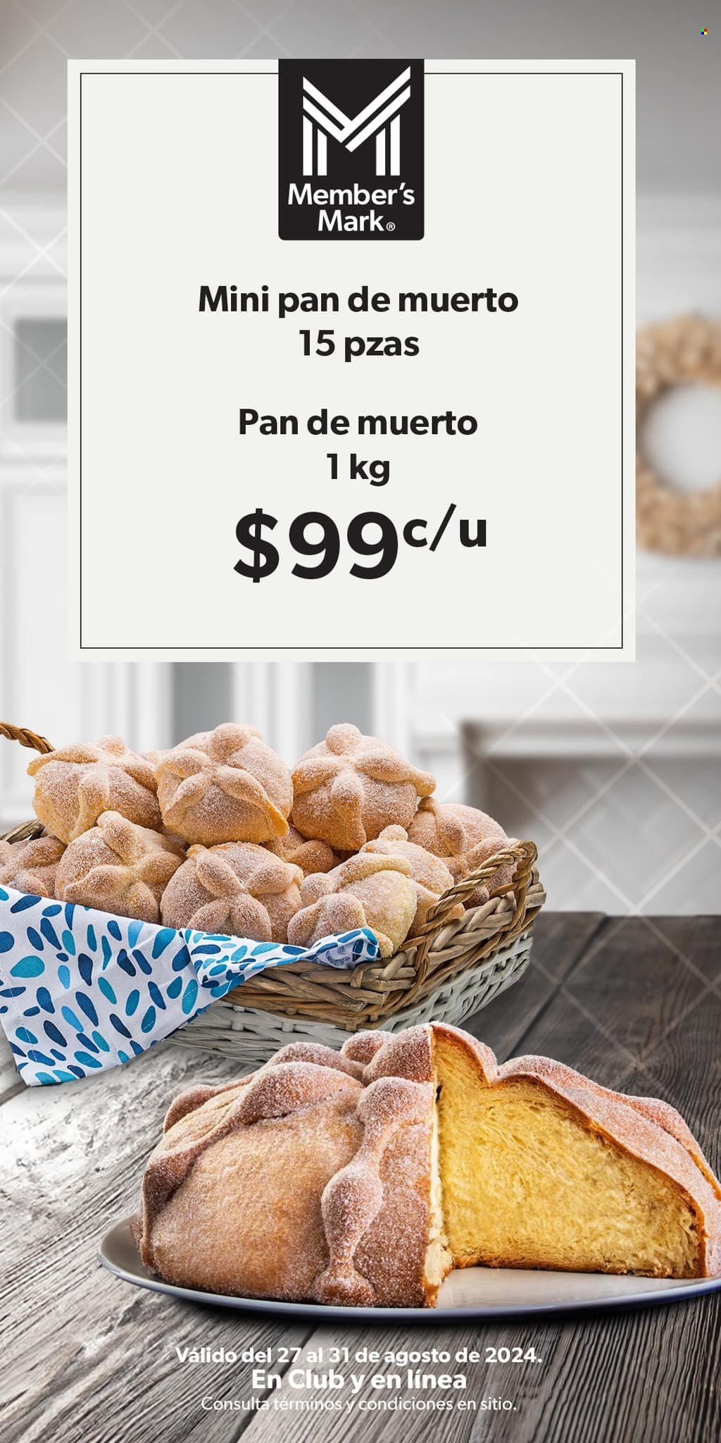 Catálogo Sam's Club - 27.8.2024 - 31.8.2024. Página 1