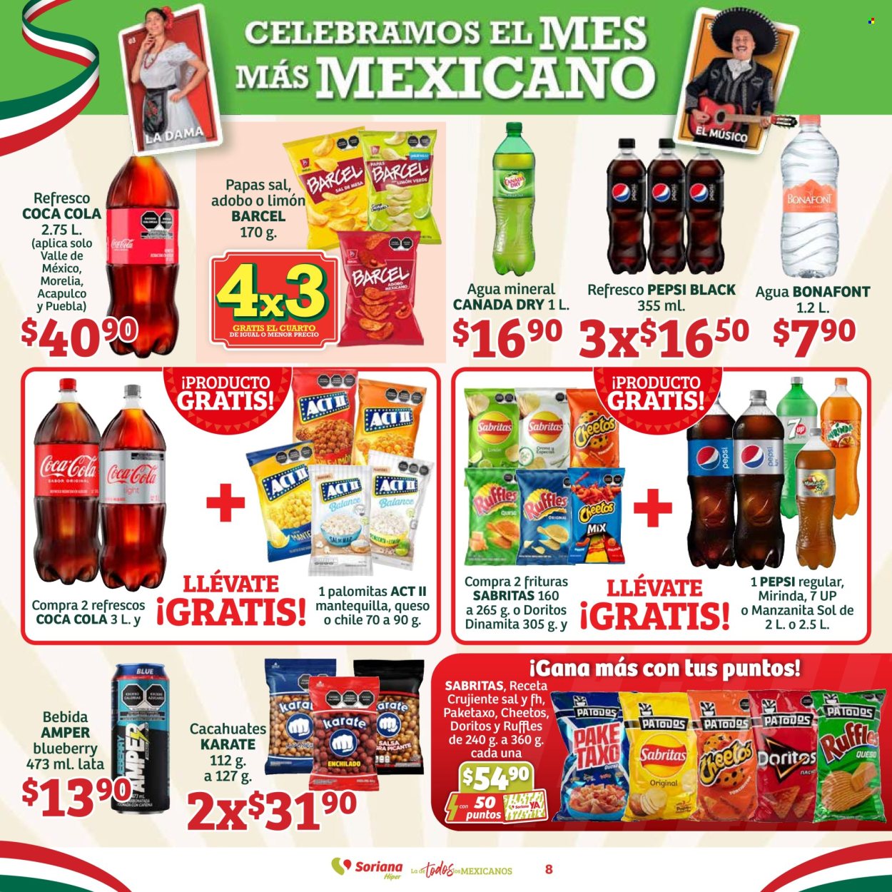 Catálogo Soriana Híper - 29.8.2024 - 12.9.2024. Página 8
