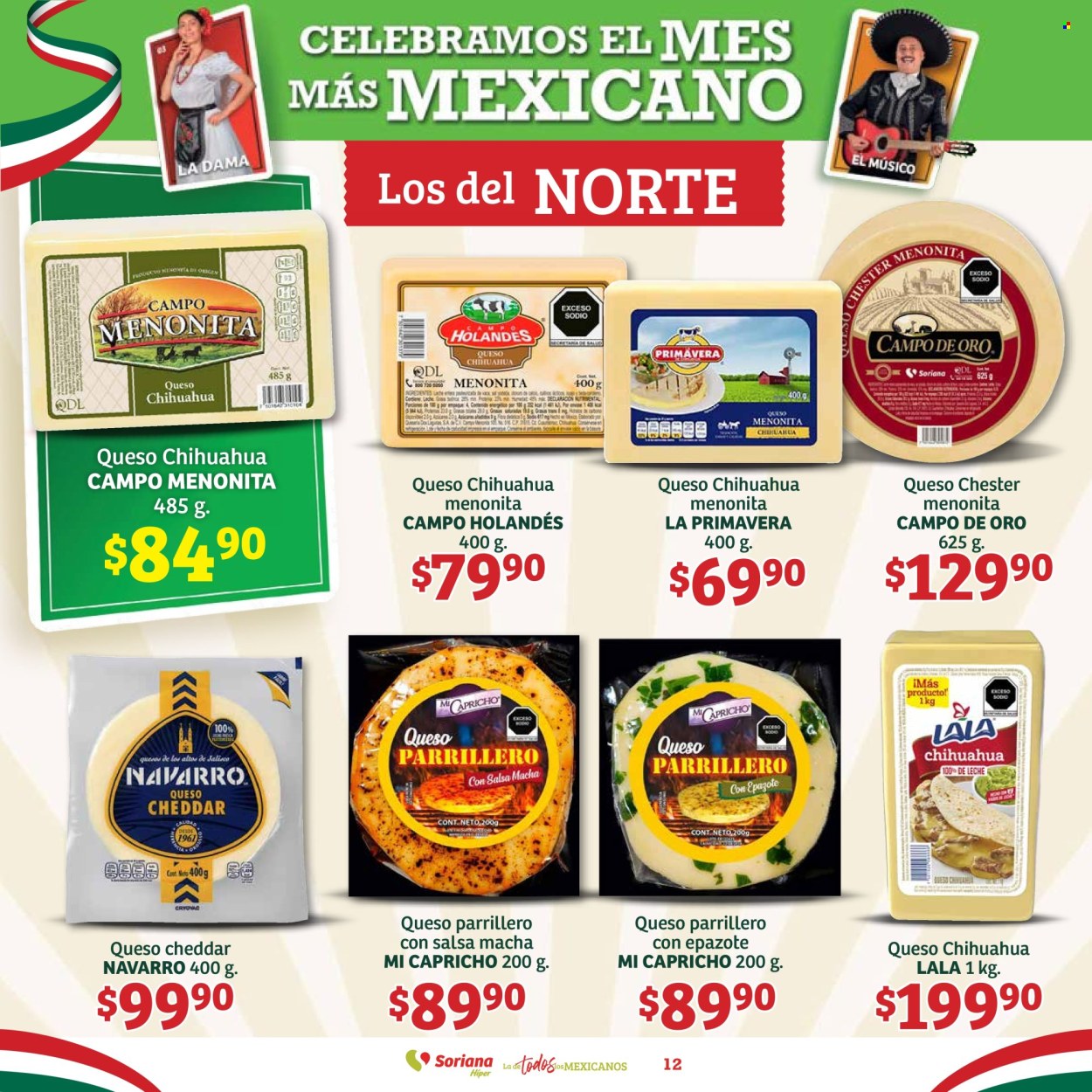 Catálogo Soriana Híper - 29.8.2024 - 12.9.2024. Página 12