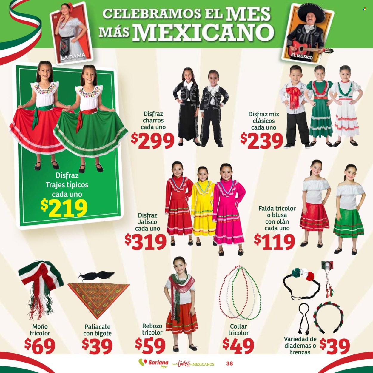 Catálogo Soriana Híper - 29.8.2024 - 12.9.2024. Página 38