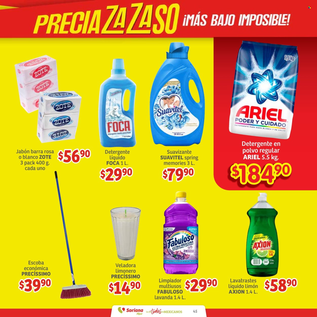 Catálogo Soriana Híper - 29.8.2024 - 12.9.2024. Página 45