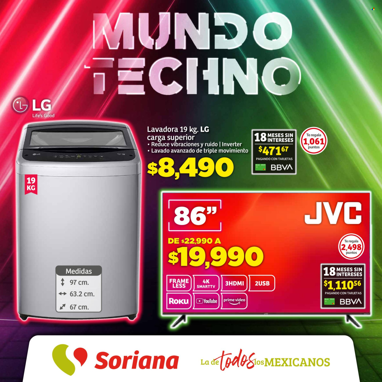 Catálogo Soriana Híper - 29.8.2024 - 25.9.2024. Página 1