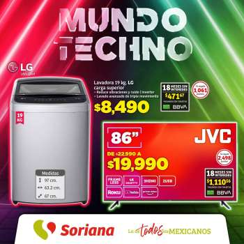 Folleto actual Soriana Híper - 29.8.2024 - 25.9.2024.