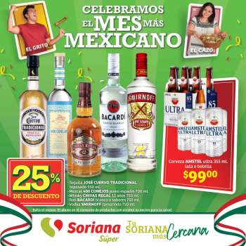 Folleto actual Soriana Súper - 29.8.2024 - 12.9.2024.