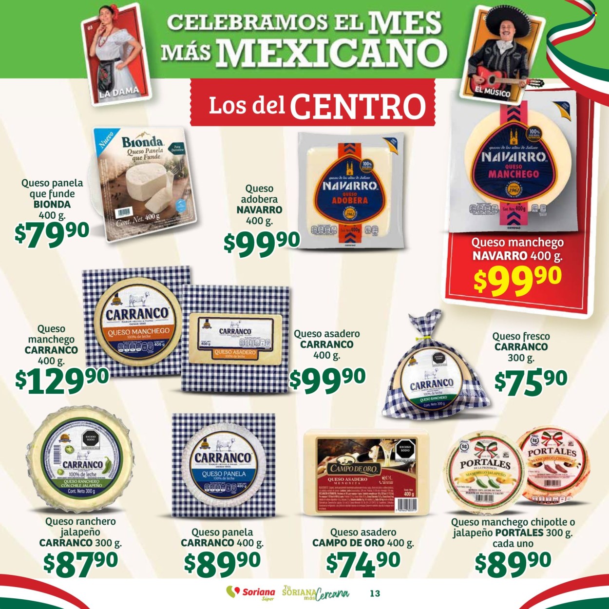 Catálogo Soriana Súper - 29.8.2024 - 12.9.2024. Página 13