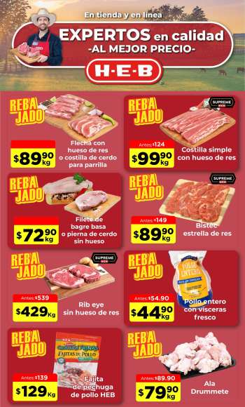 Folleto actual H-E-B - 30.8.2024 - 2.9.2024.