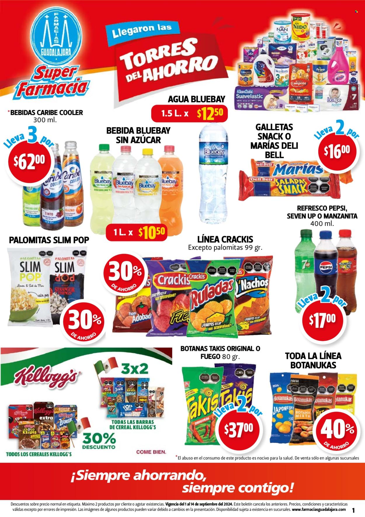 Catálogo Farmacias Guadalajara - 1.9.2024 - 14.9.2024. Página 1