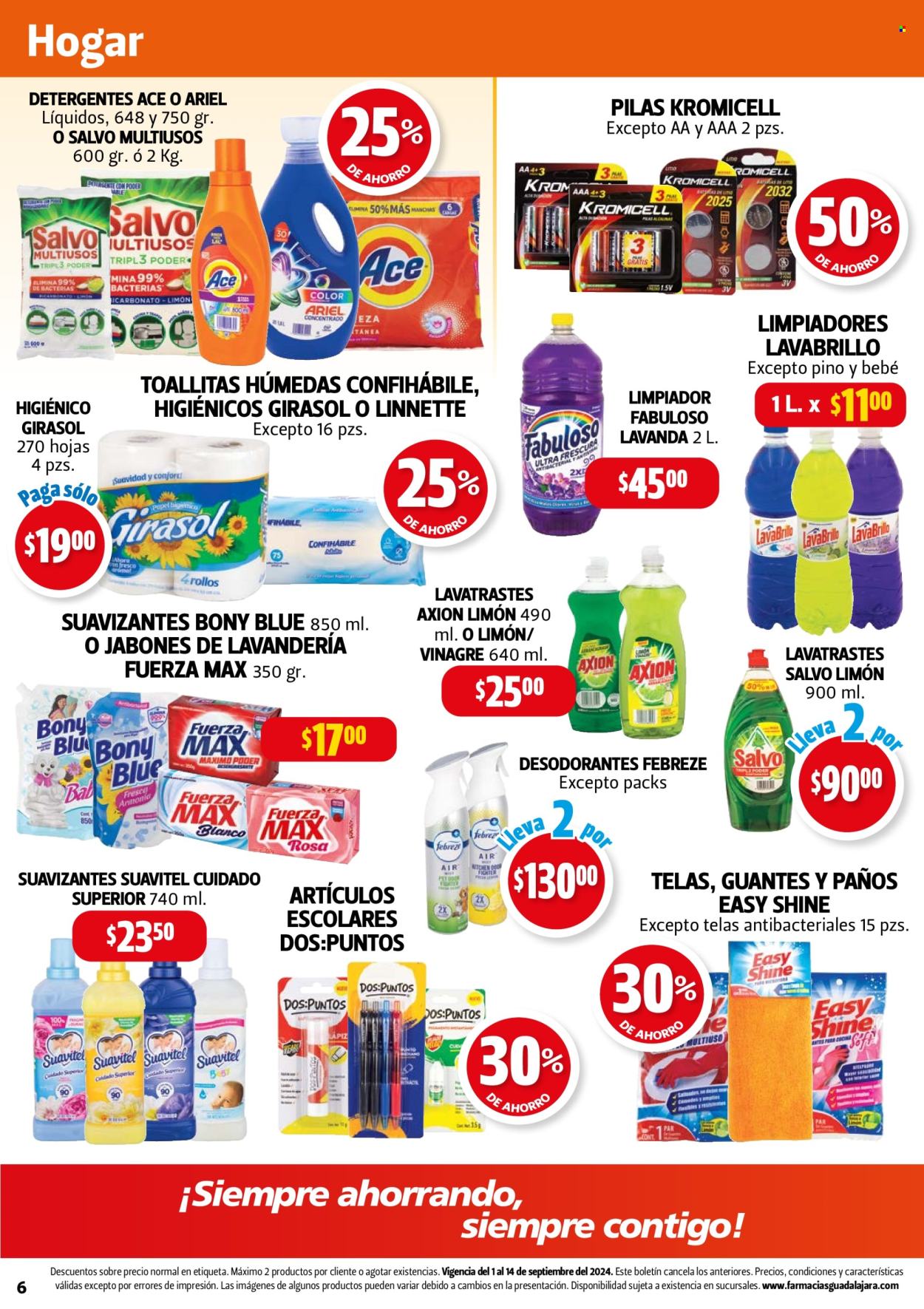 Catálogo Farmacias Guadalajara - 1.9.2024 - 14.9.2024. Página 6