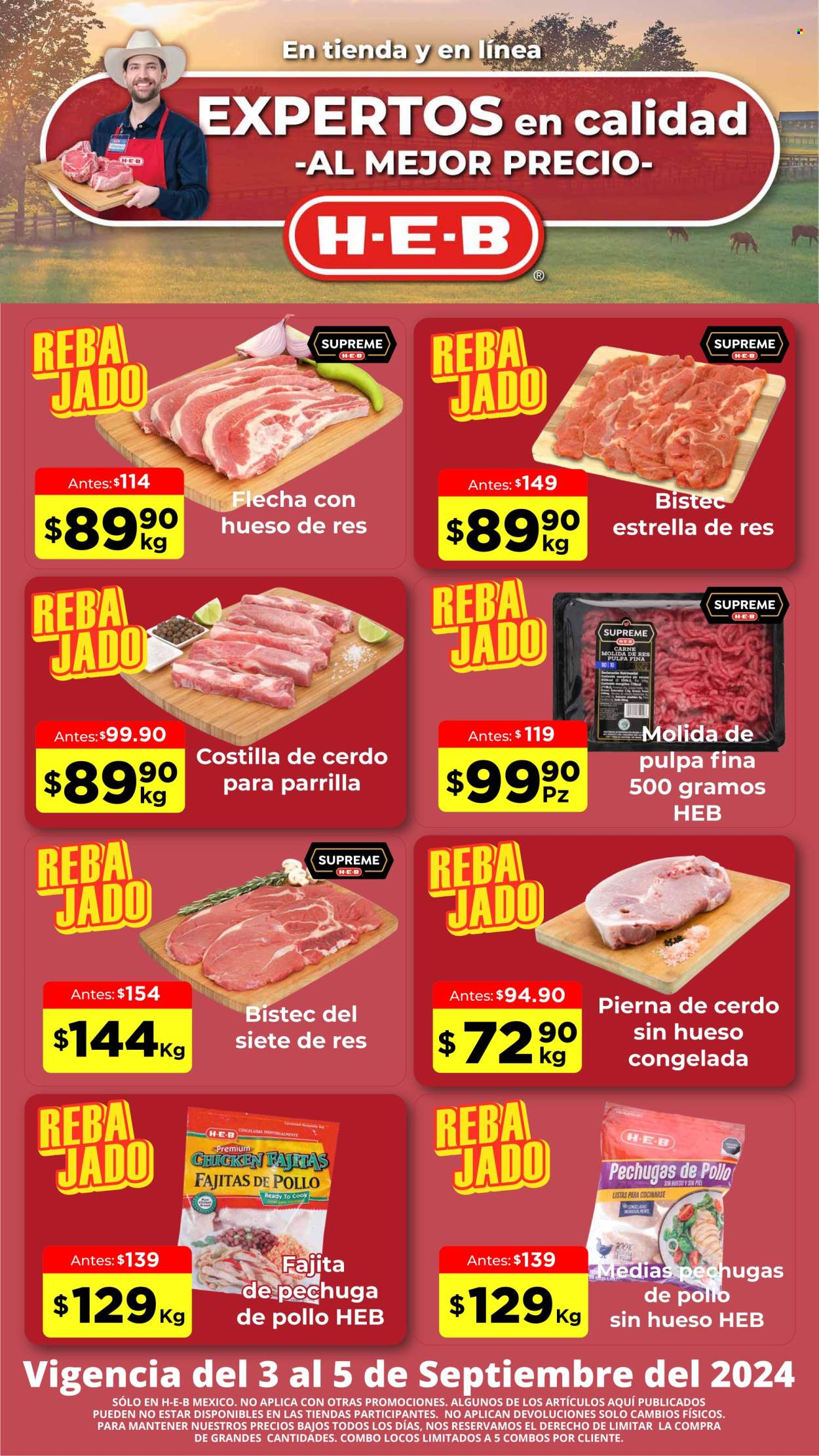 Catálogo H-E-B - 3.9.2024 - 5.9.2024. Página 1