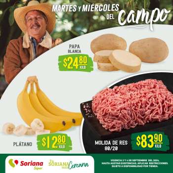 Folleto actual Soriana Súper - 3.9.2024 - 4.9.2024.