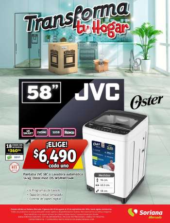Folleto actual Soriana Mercado - 29.8.2024 - 25.9.2024.