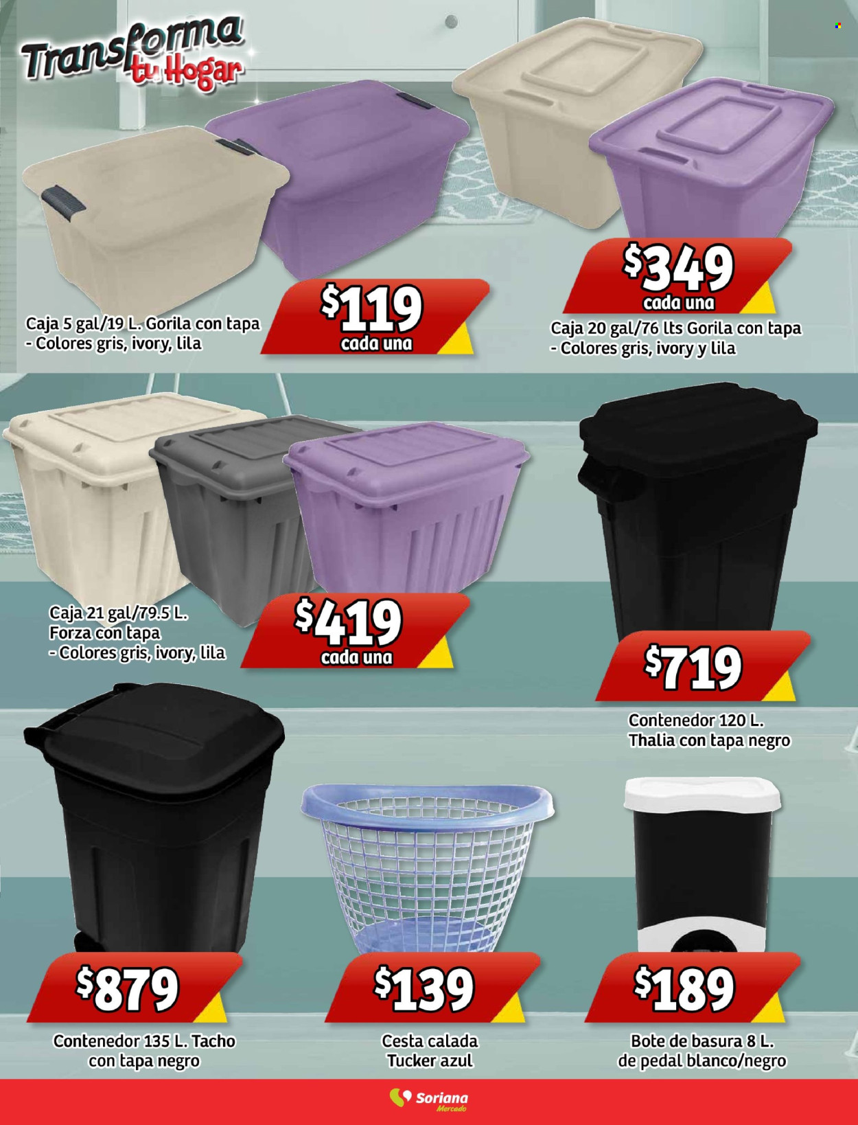 Catálogo Soriana Mercado - 29.8.2024 - 25.9.2024. Página 17
