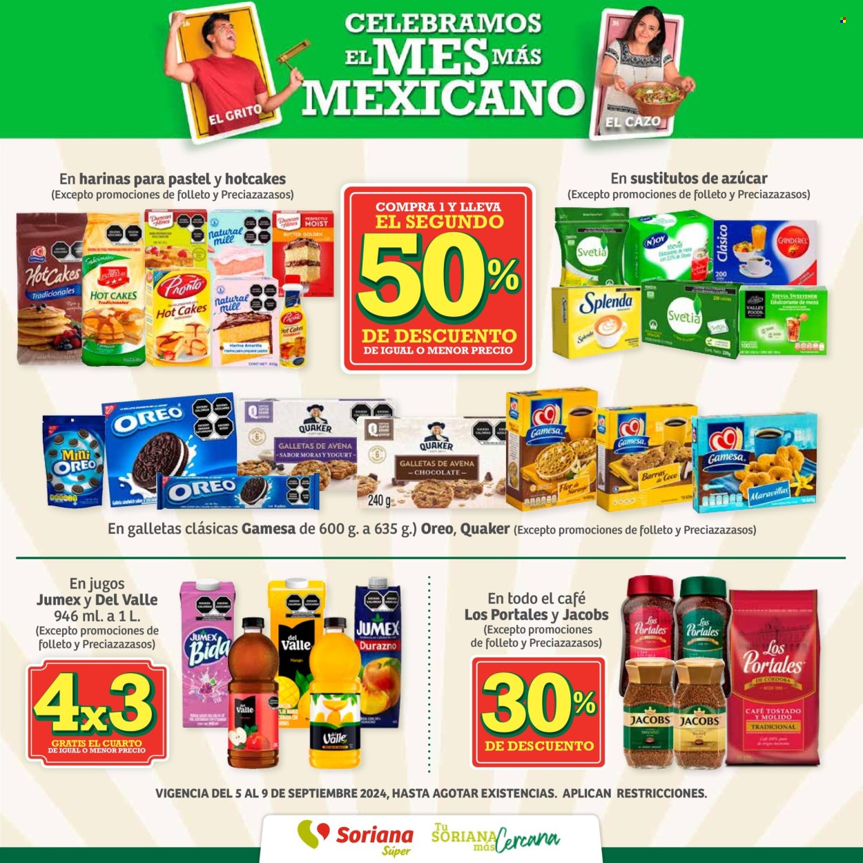 Catálogo Soriana Súper - 5.9.2024 - 9.9.2024. Página 1