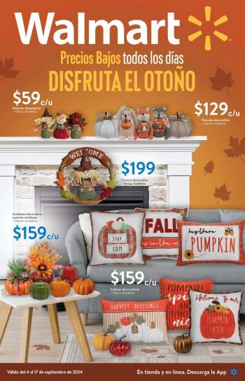 Folleto actual Walmart - 4.9.2024 - 17.9.2024.