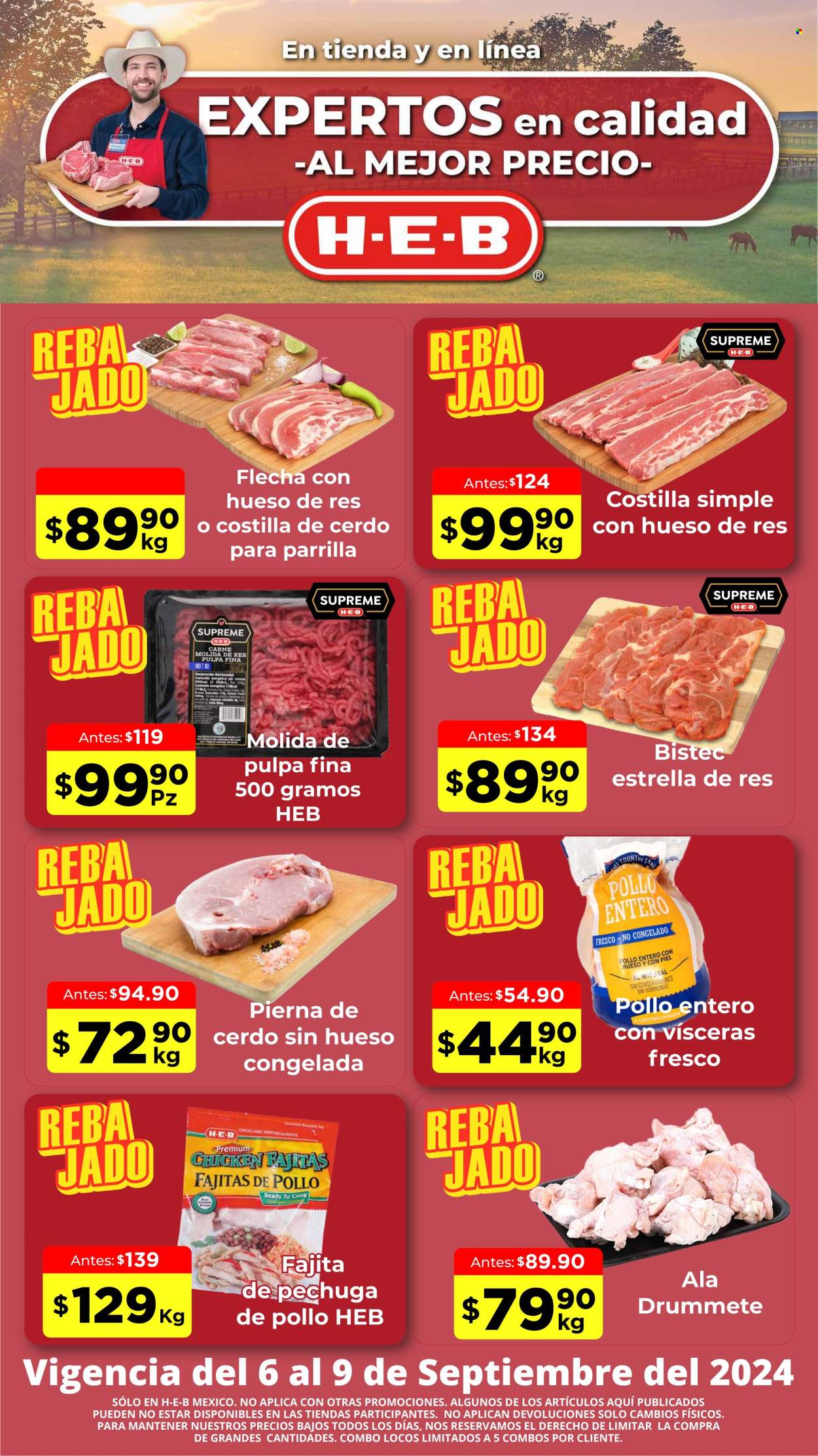 Catálogo H-E-B - 6.9.2024 - 9.9.2024. Página 1
