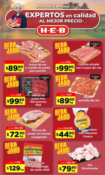 Folleto actual H-E-B - 6.9.2024 - 9.9.2024.
