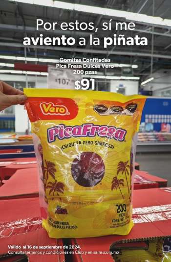 Folleto actual Sam's Club - 8.9.2024 - 16.9.2024.