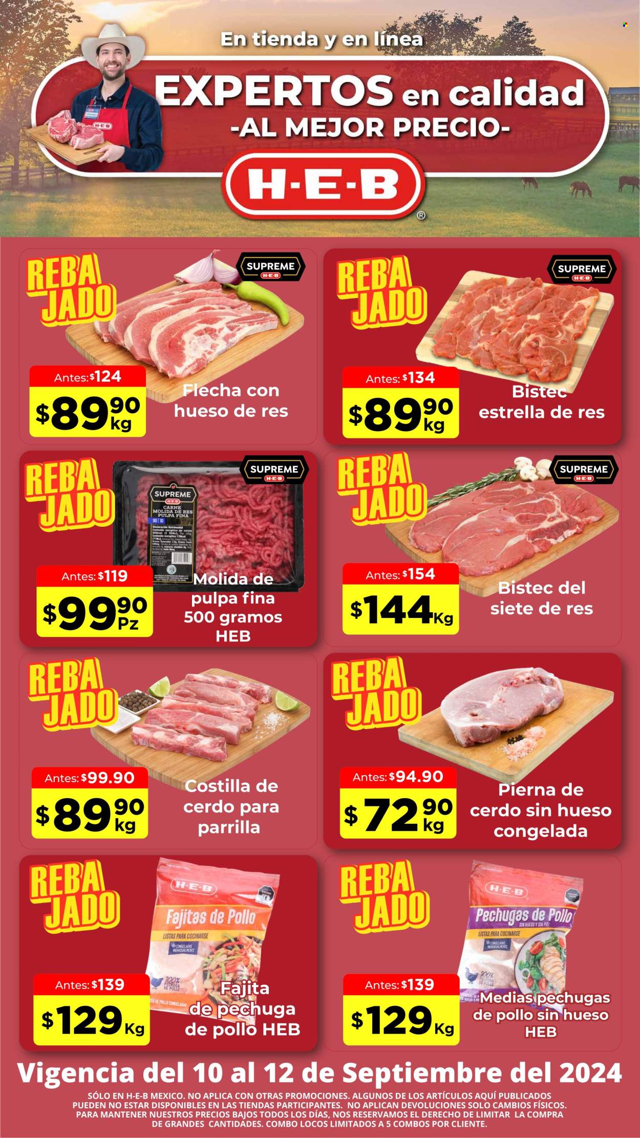 Catálogo H-E-B - 10.9.2024 - 12.9.2024. Página 1