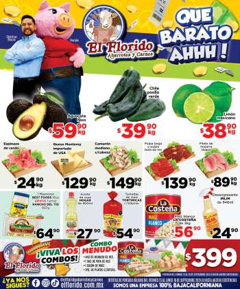 Folleto actual El Florido - 13.9.2024 - 19.9.2024.