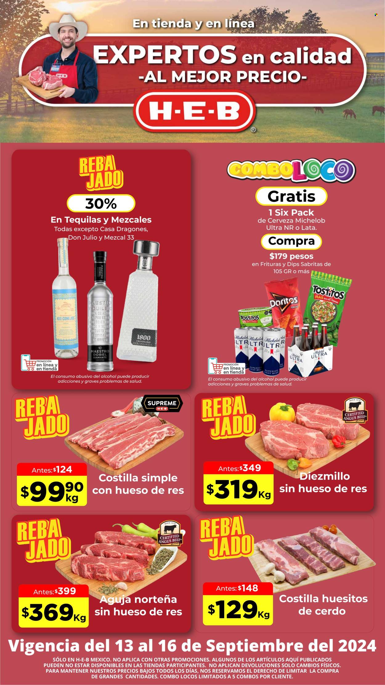 Catálogo H-E-B - 13.9.2024 - 16.9.2024. Página 1