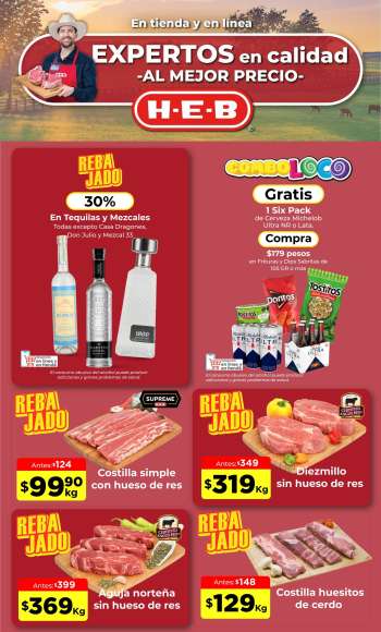 Folleto actual H-E-B - 13.9.2024 - 16.9.2024.