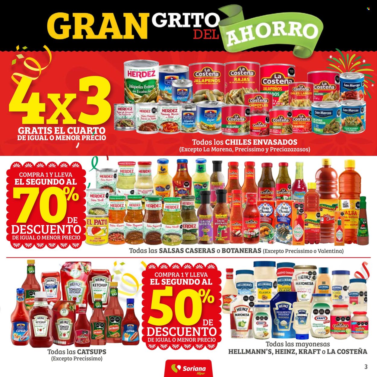 Catálogo Soriana Híper - 13.9.2024 - 18.9.2024. Página 3