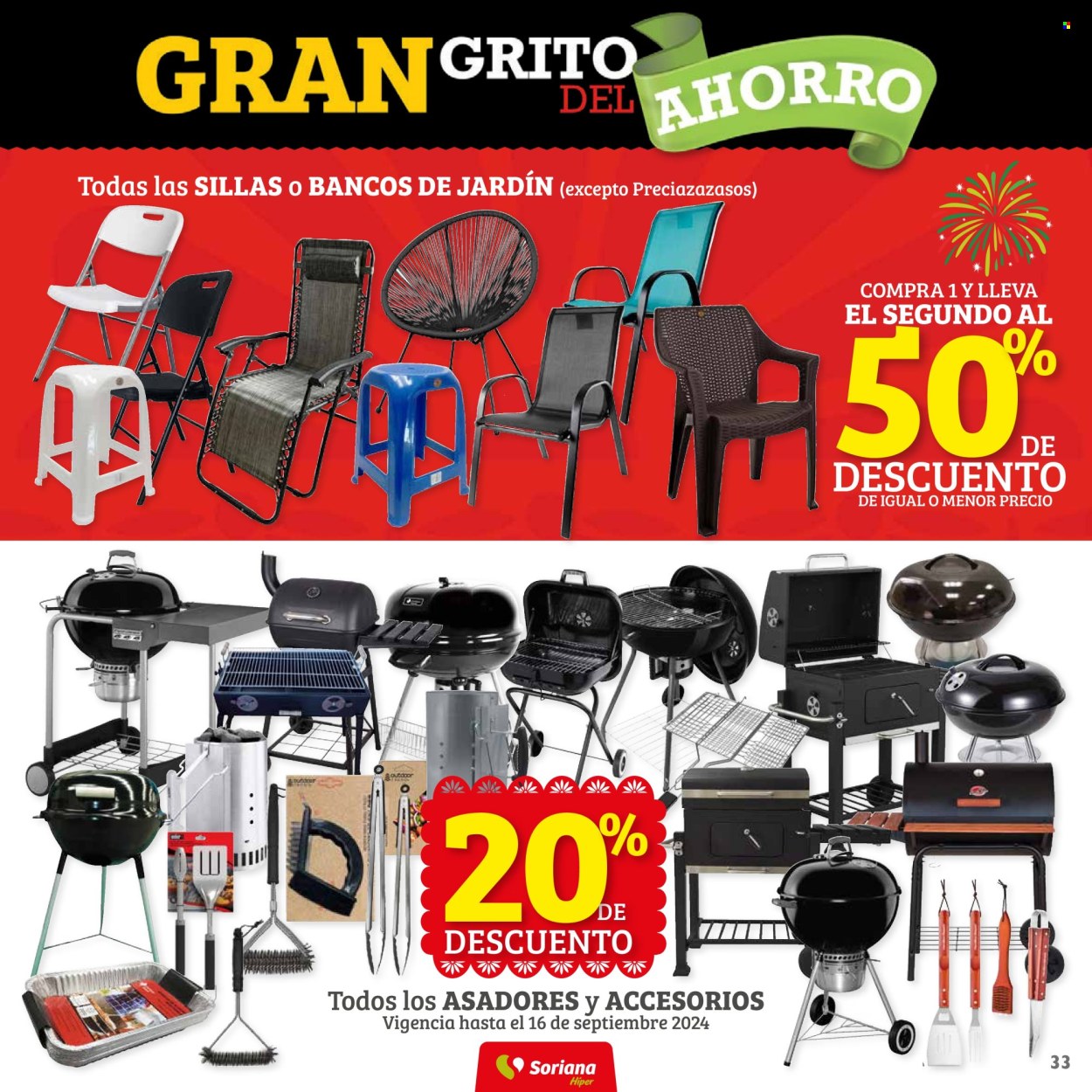 Catálogo Soriana Híper - 13.9.2024 - 18.9.2024. Página 33