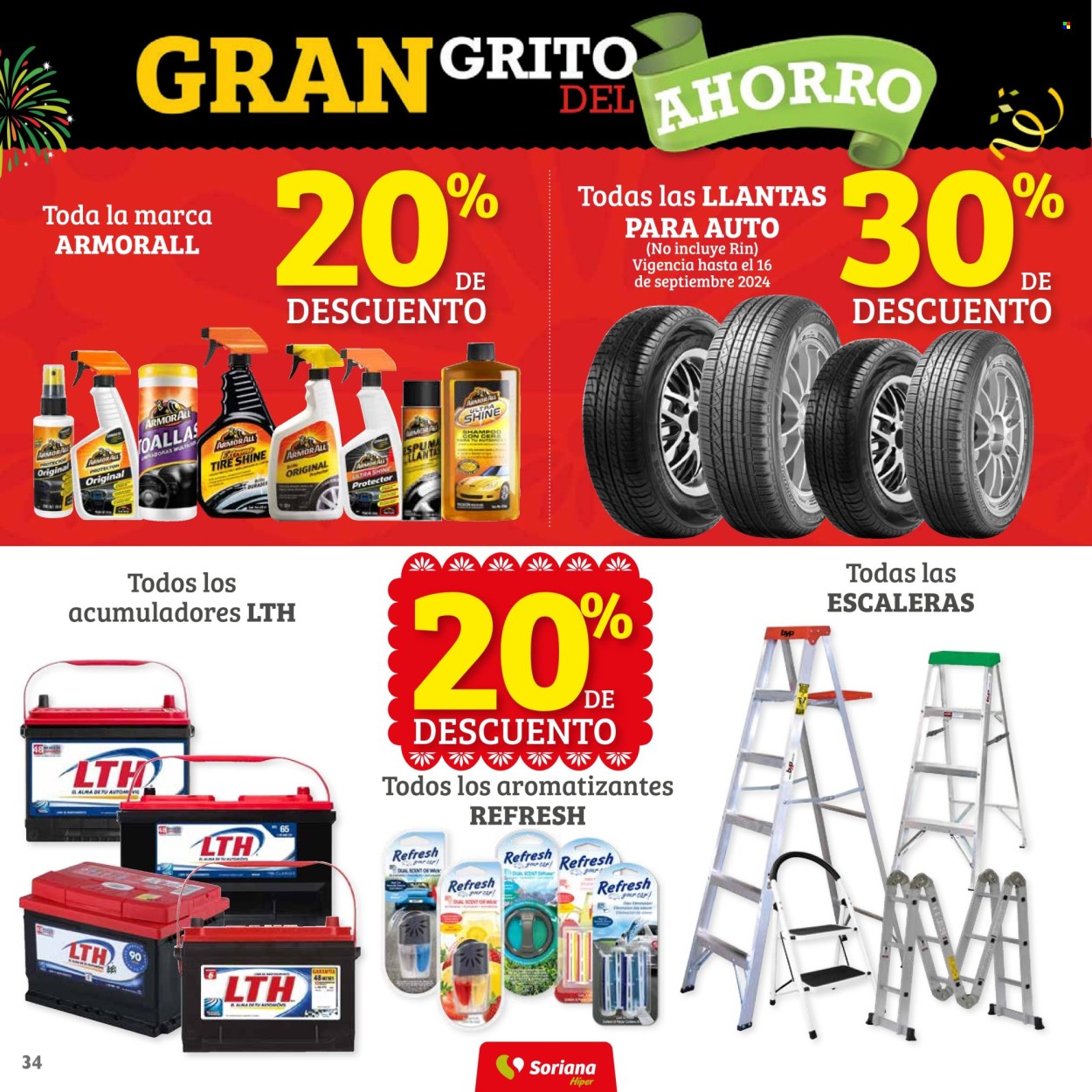 Catálogo Soriana Híper - 13.9.2024 - 18.9.2024. Página 34