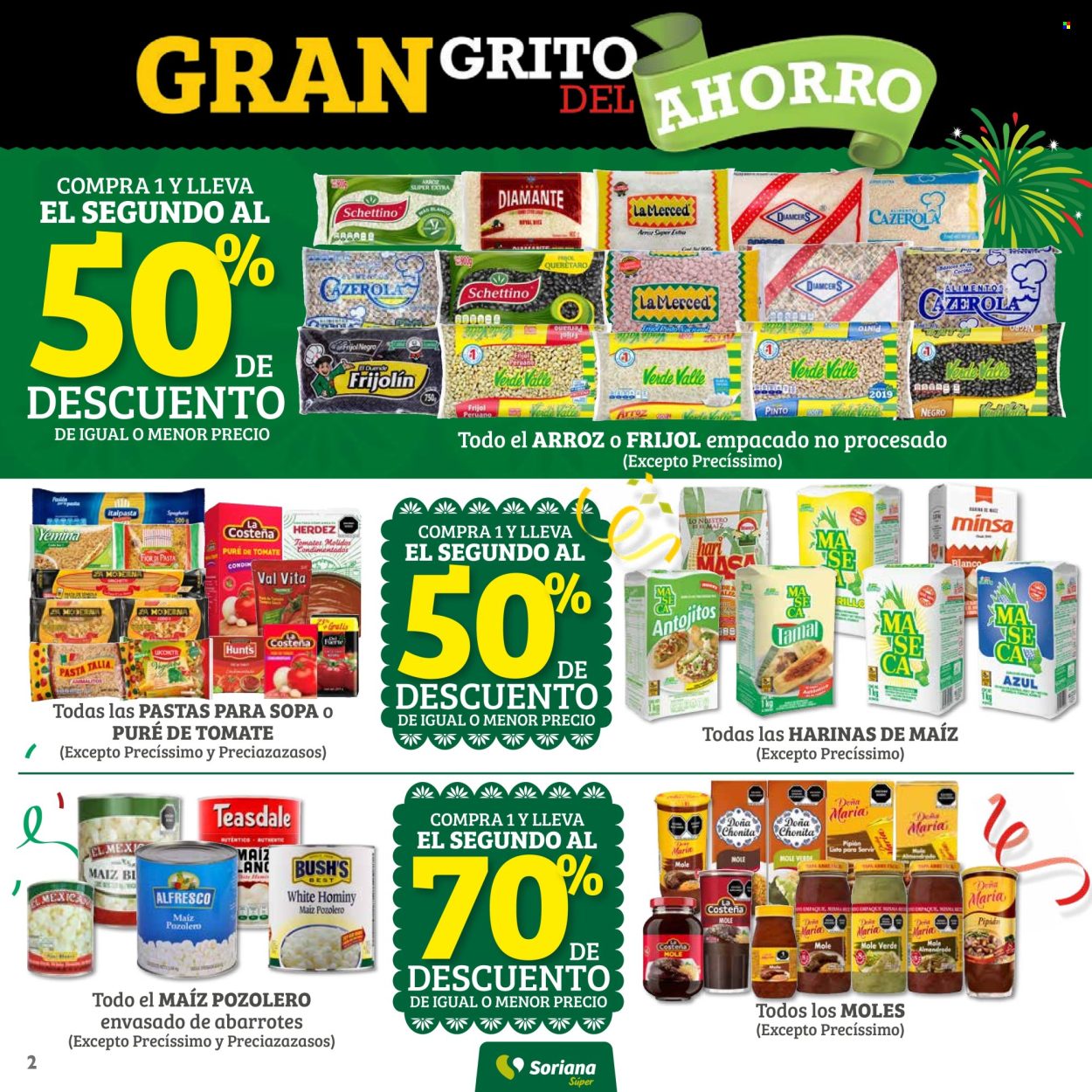 Catálogo Soriana Súper - 13.9.2024 - 18.9.2024. Página 2