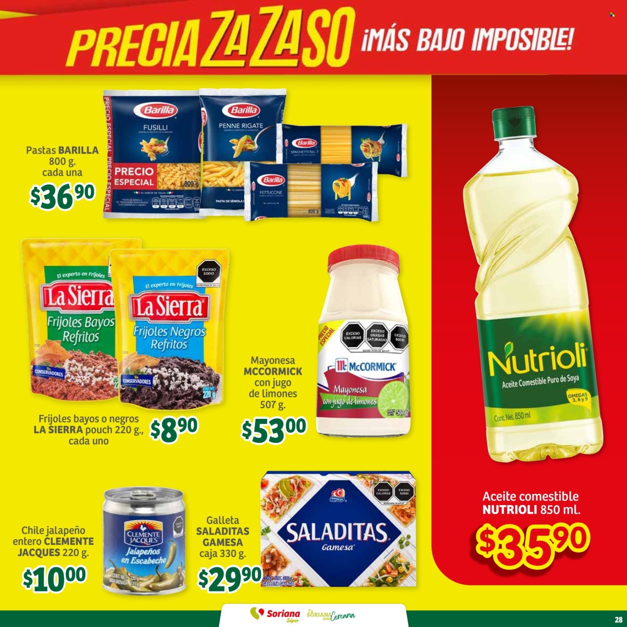 Catálogo Soriana Súper - 13.9.2024 - 18.9.2024. Página 28