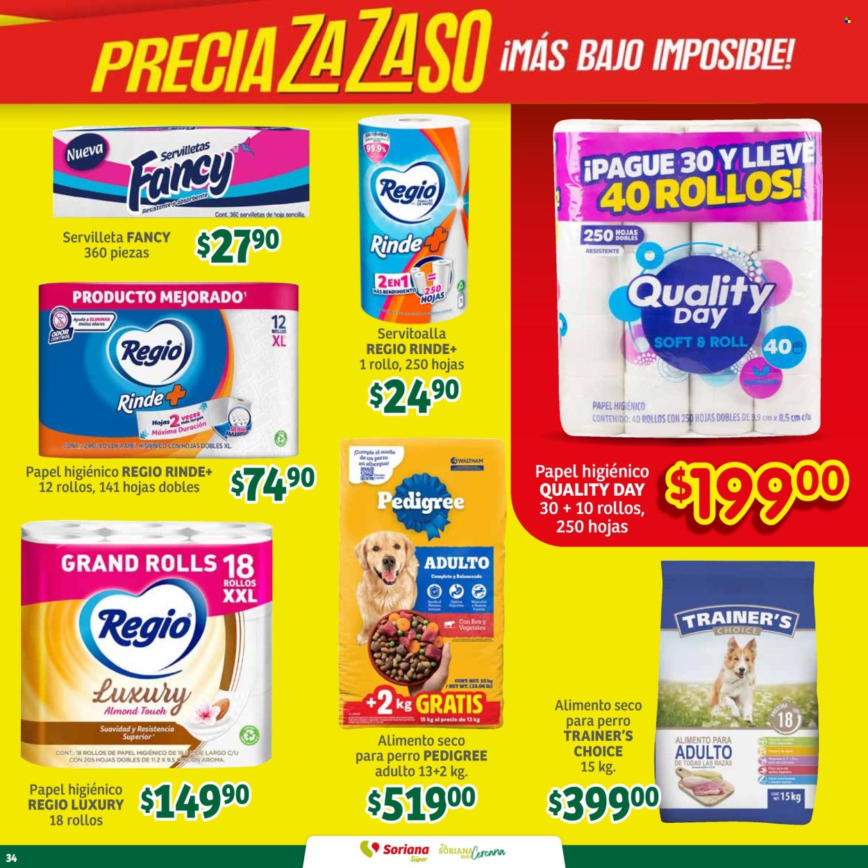 Catálogo Soriana Súper - 13.9.2024 - 18.9.2024. Página 34