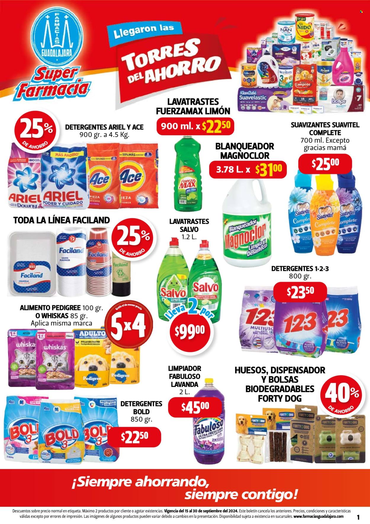 Catálogo Farmacias Guadalajara - 15.9.2024 - 30.9.2024. Página 1