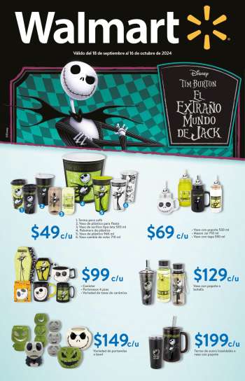 Folleto actual Walmart - 18.9.2024 - 16.10.2024.