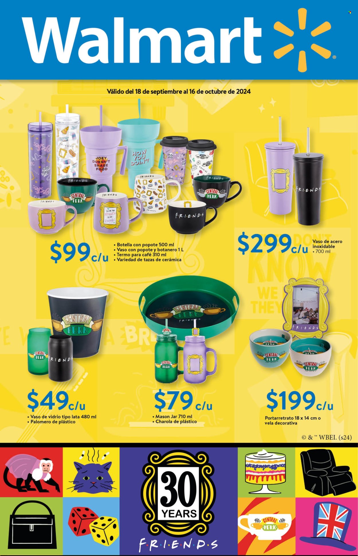 Catálogo Walmart - 18.9.2024 - 16.10.2024. Página 1
