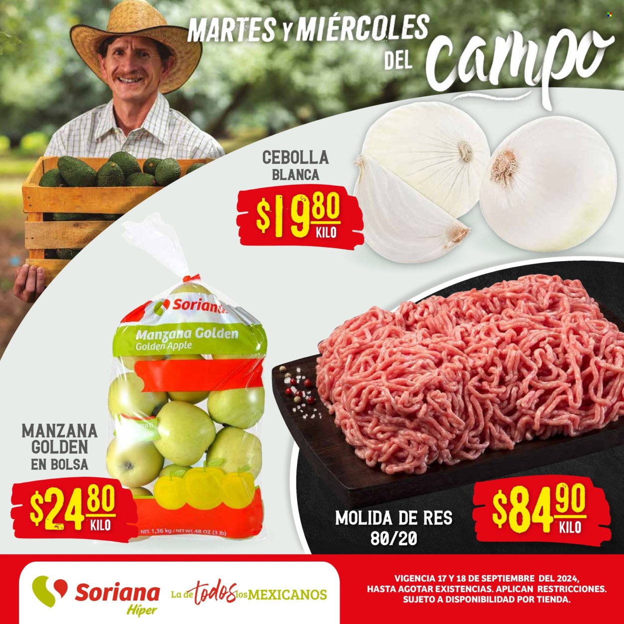 Catálogo Soriana Híper - 17.9.2024 - 18.9.2024. Página 1