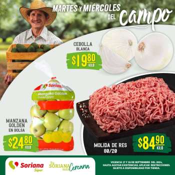 Folleto actual Soriana Súper - 17.9.2024 - 18.9.2024.