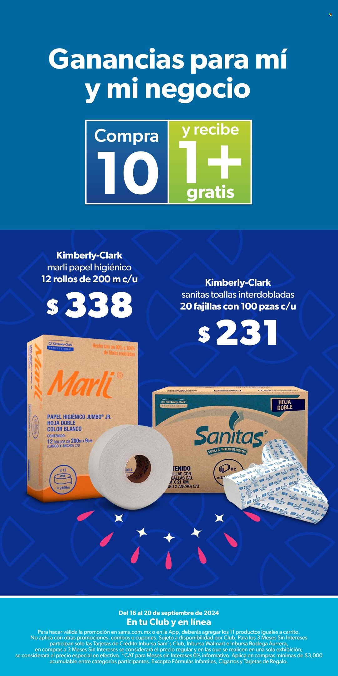Catálogo Sam's Club - 16.9.2024 - 20.9.2024. Página 1