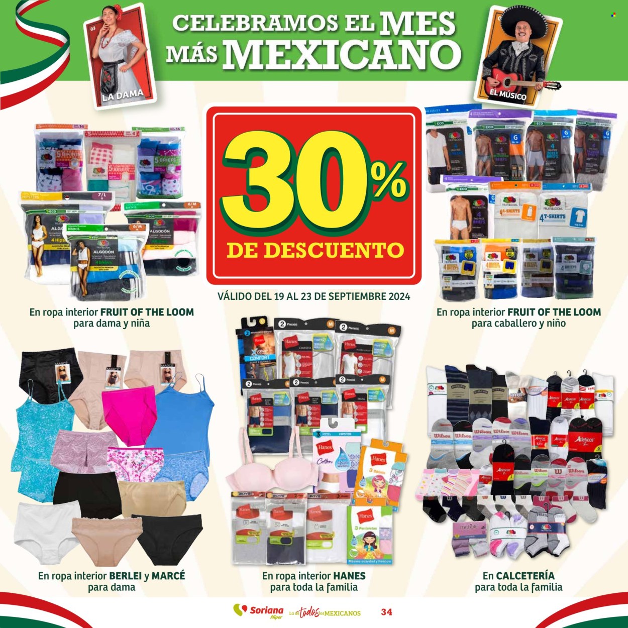 Catálogo Soriana Híper - 19.9.2024 - 25.9.2024. Página 34