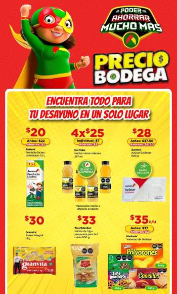 Folleto actual Bodega Aurrerá - 18.9.2024 - 16.10.2024.