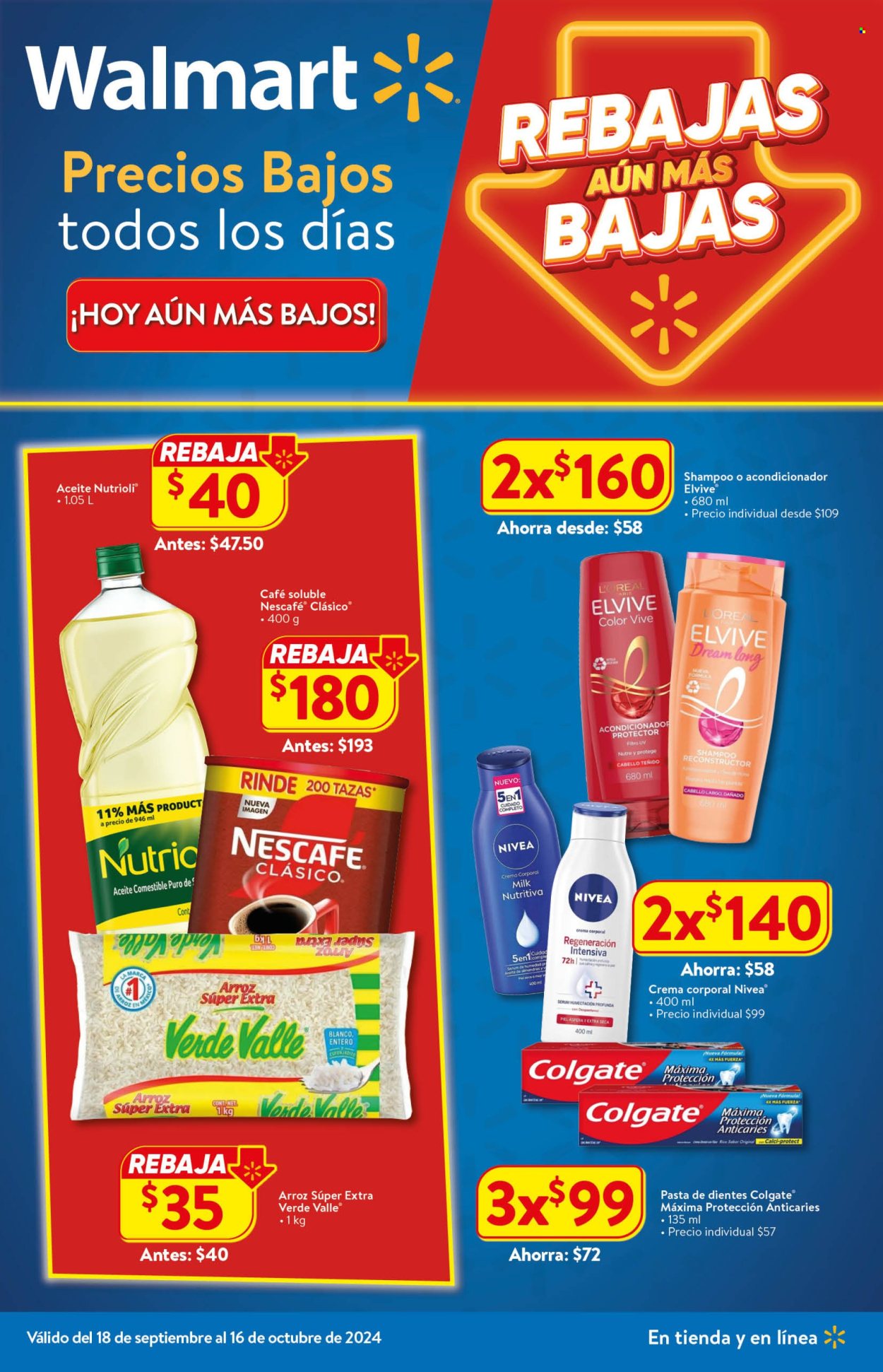 Catálogo Walmart - 18.9.2024 - 16.10.2024. Página 1