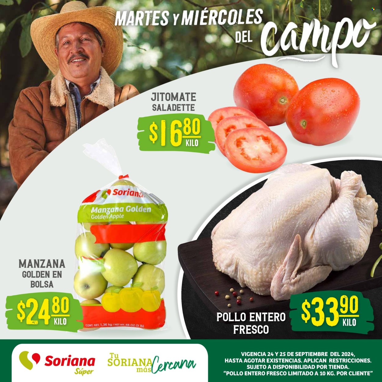 Catálogo Soriana Súper - 24.9.2024 - 25.9.2024. Página 1