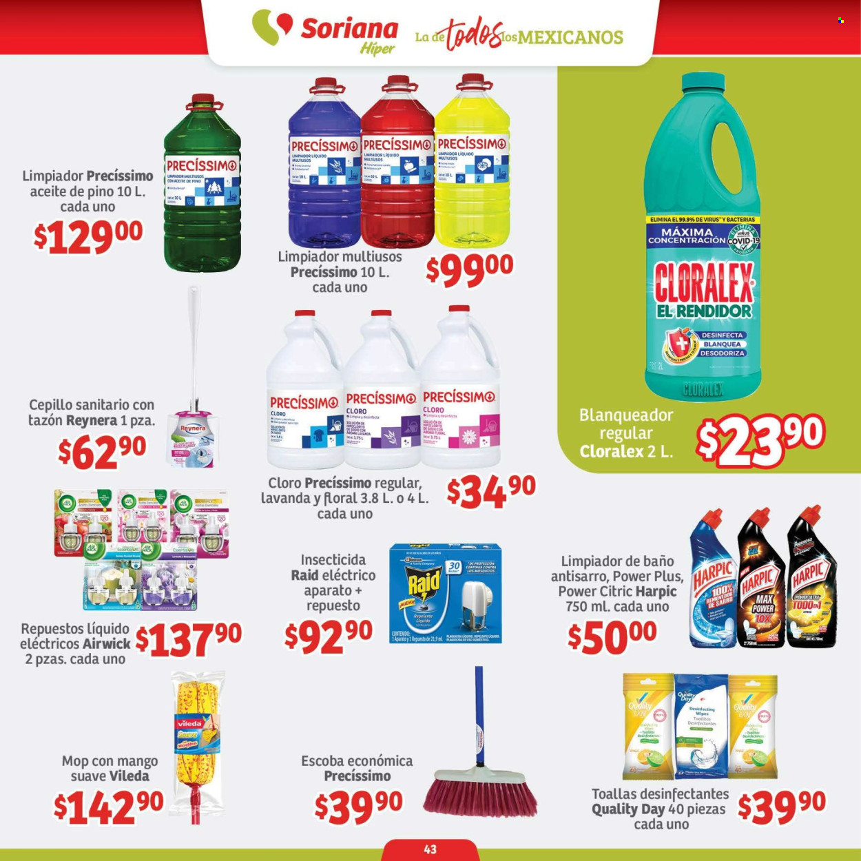 Catálogo Soriana Híper - 26.9.2024 - 9.10.2024. Página 44