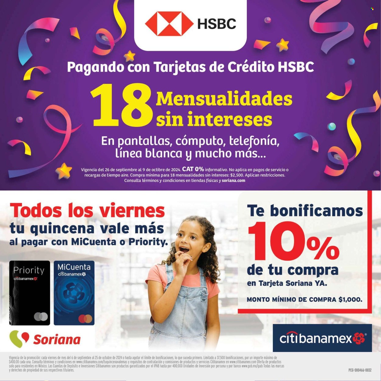 Catálogo Soriana Híper - 26.9.2024 - 9.10.2024. Página 56