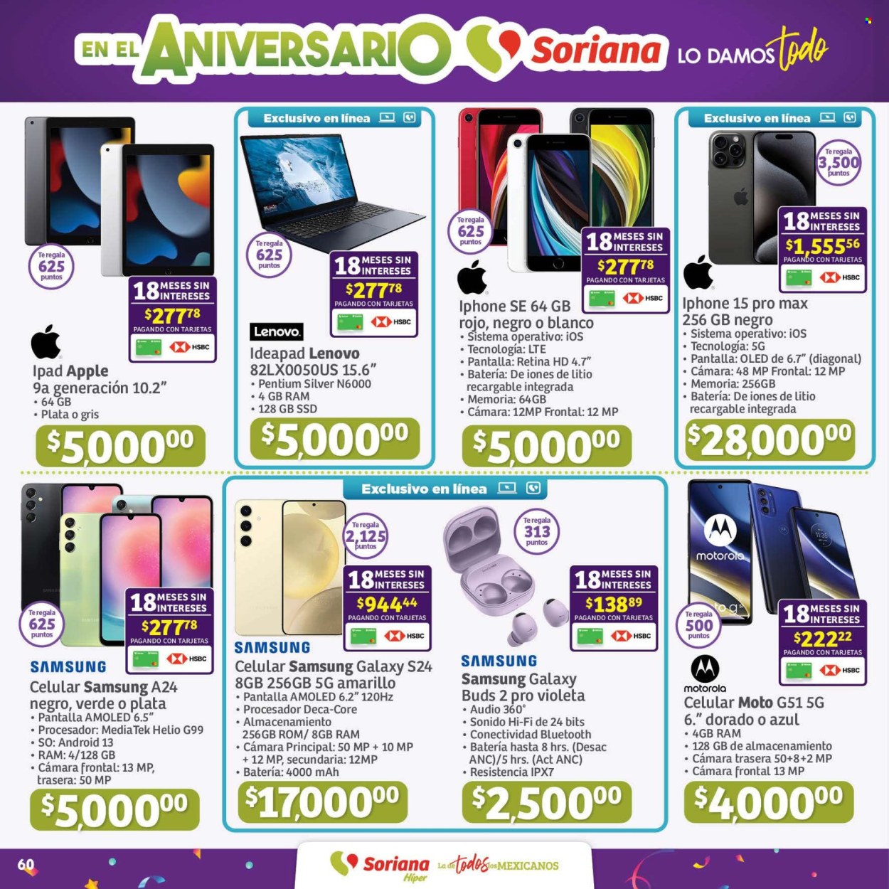 Catálogo Soriana Híper - 26.9.2024 - 9.10.2024. Página 61