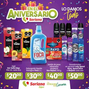 Folleto actual Soriana Súper - 26.9.2024 - 9.10.2024.