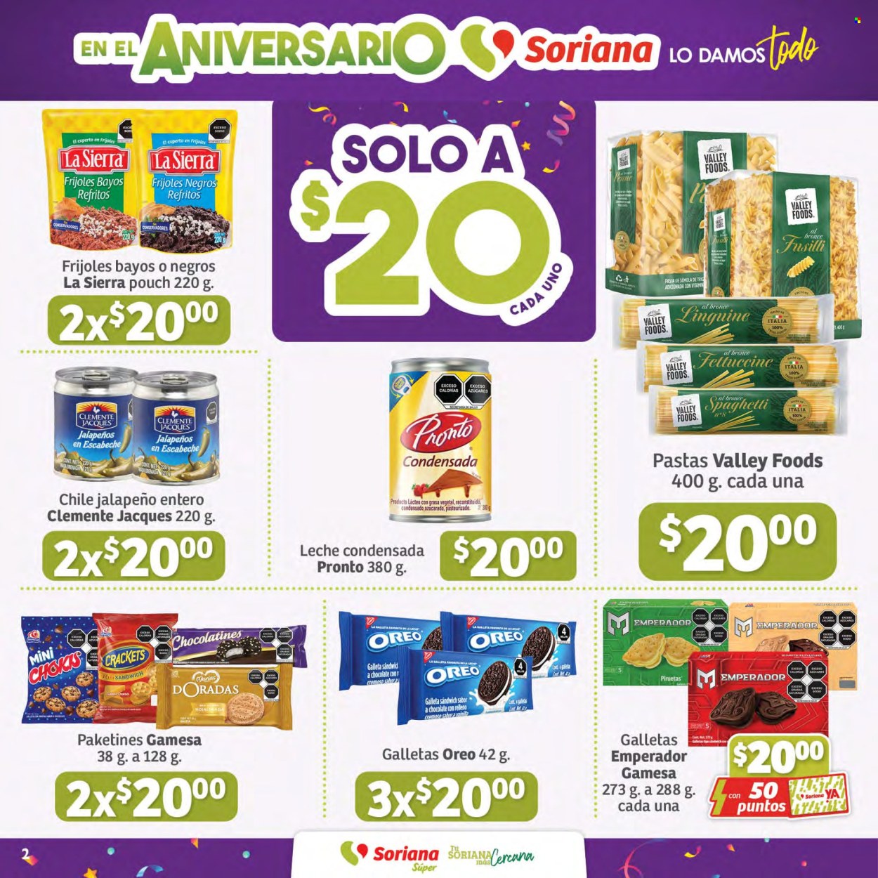 Catálogo Soriana Súper - 26.9.2024 - 9.10.2024. Página 2